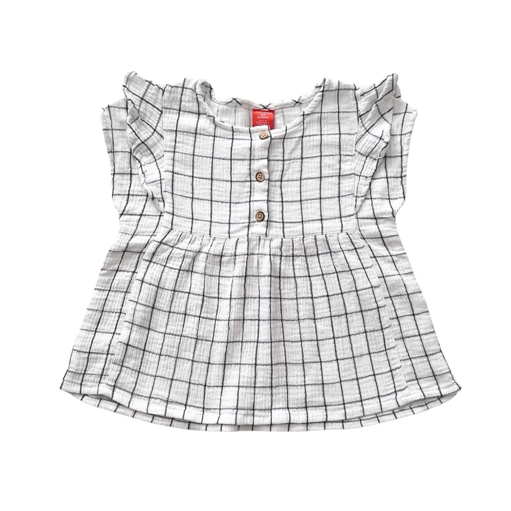 Joe Fresh girls crinkled blouse